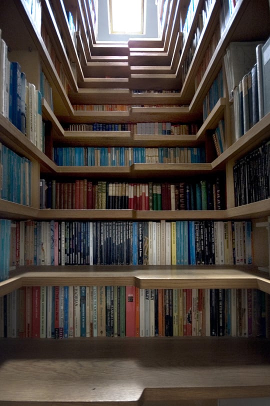 bookshelf with books. Book shelves that are also